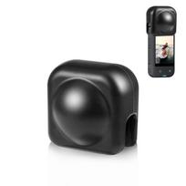 Insta360 X3 PULUZ silikoninis apsauginis objektyvo dangtelis juoda