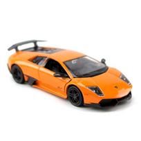 1/36 Lamborghini Murcielago  Alloy Vehicle Diecast Pull Back Car Model Goods Toys for Adults Collection  Office Home Decoration oranžinė