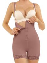Columbia belt, full body plastic device, lift buttocks, lifter, tights, abdomen, control underwear, waist trainer, thighs, slimmer Purple tone XS violetinė