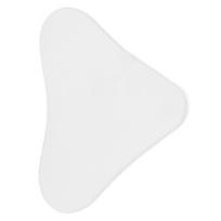 Silicone Chest Anti Wrinkles Patch Transparent Reusable Chest Wrinkle Pad 13.2 X 14cm