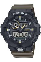 Casio Two Tone Utility Colors Series Olive Green G-Shock GA-710TU-1A3JF Men's Watch,