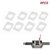 8 vnt. Sėdynės bėgelių įvorės tarpikliai, skirti Bmw Z3 & Z3M 52108401291 white