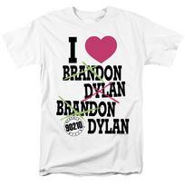 26 Beverly Hills 90210 I Heart 90210 T Shirt Mens Licensed Classic Dylan White Unisex T-Shirt XXL