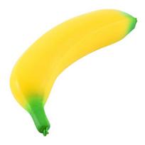 Simuliacija Didelis Bananas Suspaudžiamas Žaislas Tampri Lėtai Atsigaunantis Bananas Fidget Žaislas Nešiojamas Imituotas Vaisius Sensorinis Žaislas Banana yellow