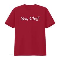 Yes Chef Funny T Shirt vintage Washed Top For Everyday Wear Unisex Stretched Stylish Soft fashion Breathable streetwear graphic S