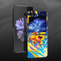 Mielas Pokemon Pikachu dėklas Samsung Galaxy Flip3 Flip6 Flip7 FE Z Flip 7 6 5 4 3 Flip4 Flip5 Galinis telefono dėklas Funda Galaxy Z Flip3 5G