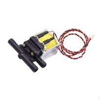 2 padėčių 3 krypties mini solenoidinis vožtuvas vandens jungties valdymo jungiklis DC 12V grindų kilimui