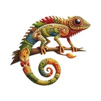 Decorative Metal Wall Art Chameleon Sculpture Artistic Wall Hanging Home Decor Modern Minimalist Iron Craft Wall Decoration for Living Room Bedroom