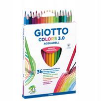 Pieštukai akvareliniai GIOTTO COLORS 3.0 36sp F277300 FILA