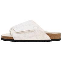 Birkenstock Solana Shearling Felt Casual Retro Clogs Unisex clogs Mother-Of-Pearl-White 1030640 39