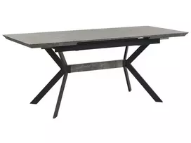 Valgomasis stalas BENSON šviesiai pilkas, išskleidžiamas 140/180 cm 80 cm