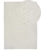 Kilimas ERZIN kreminės spalvos 140 x 200 cm vilnonis