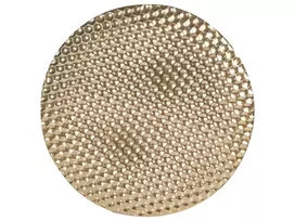 Sienų dekoracija CAMARATE metalinė 60 cm auksinė