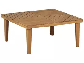 Sodo kavos staliukas BARATTI 70 cm 70 cm akacijos mediena rudas