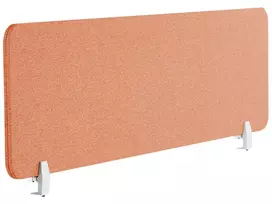 Rašomasis stalas pertvara WALLY 130 x 40 cm Šviesiai raudona