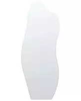 Sieninis veidrodis ESTANG 50 cm 140 cm sidabrinės spalvos