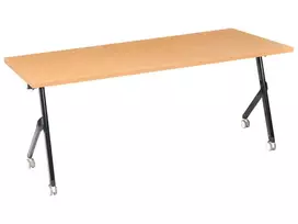 Sulankstomas rašomasis stalas BENDI rudas 180 cm 60 cm
