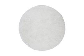Kilimas „Grace“, ø200 cm, baltas