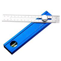 Pinpoint Marking Function Adjustable Protractor Marking Ruler