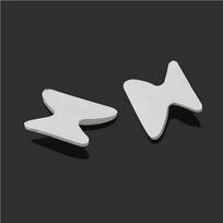 Non-slip Soft Sticker Stick on Silicone Anti-Slip Nose Pad Glasses Spectacles balta