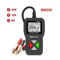 OBDResource BM550 Car Battery Tester 100-2000 CCA 6V 12V 24V Car Battery Analyzer Auto Battery Detection Diagnostic Tool BM550