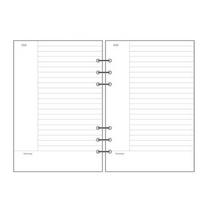 Binder Dot Line 45 Sheets Notebook Refill Binder Inside Page Paper Refill Loose Leaf Inner Page A7-Cornell