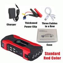 Car Jump Starter Starting Device 12V Portable Power Bank Battery Starter Launcher For Car Booster Articles 800A Standard red