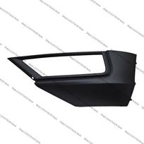 For VW Tiguan L 2017 2018 2019 Front Bumper Fog Light Frame Cover Front Bar Grilles Decorative Cover Only 1 Left Side