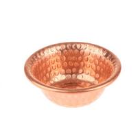Nepalese Hammer Pattern Pure Copper Water Bowl for Meditation Yogi Ritual Temple Holy Water Offering 8cm