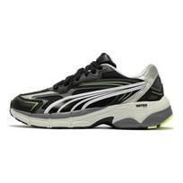 PUMA Teveris Nitro Noughties Unisex Textile Leather Wear Resistant Low Top Lifestyle Shoes Black 388920-07 35.5