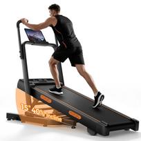 ROBORE X5FD Walking Pad Treadmill with 0–40% True Incline, Extended Handrails, Foldable 15.5 cm Design, 159 kg Weight Capacity
