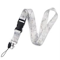 Key Ring Holder Name Tag Holder Phone Lanyard Strap Neck Straps Marbling Lanyard Phone Hang Rope C