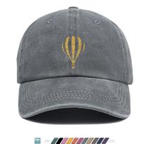 pc Fashionable Shiny Golden Hot Air Balloon Pattern Printed Trucker Hat Comfortable and Breathable Stylish and Beautiful Car 1pc