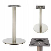 Stalo pagrindas, kojelė, metalinė, sidabrinė, staliuko, lofto, chromo, Arp176