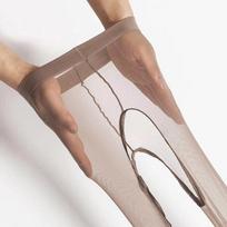 0D Sheer Ultra-Thin Pantyhose For Women Sexy Transparent Elastic Slim Tights Open-Crotch Stretchy Female Stockings One Size