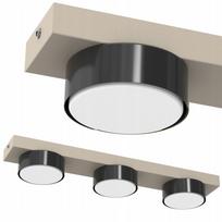 Lampa sufitowa plafon led loft gx53 kaszmir polska lampa ozdobna 3pkt