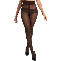 Boss Unbelievable Durability Tights, Rip Resistant Pantyhose, 40D Semi Sheer High Waist T-Crotch Strong Tights For Women