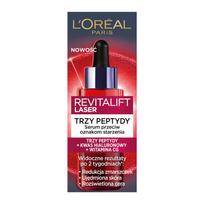 Loreal revitalift laser tri-peptides serum przeciw oznakom starzenia - trzy peptydy+kwas hialuronowy+witamina cg 30ml