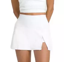 Teniso sijonas moterims  - Balta (XL)