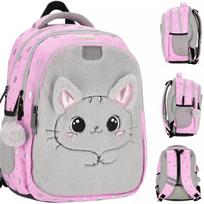 Mokyklinė kuprinė Kitty Plush