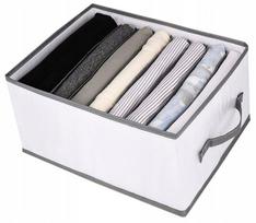 Organizatorinė standi dėžė rūbams stalčiui spintelei, ONE SIZE