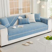Sofa Cushion Simple Style Four Seasons Universal Sofa Cover Cover Breathable Non-Slip Removable Washable Anti-Scratching Sofa Cover Cloth 70*70cm