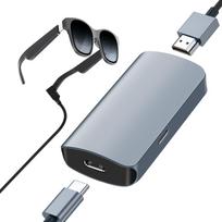 HDMI to USB Type C Conversion Adapter for Air One Pro2 AR Smart Glasses HDMI Monitor Extension Conversion Adapter Air Adapter Compatible with HDMI