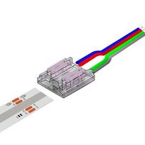 10 mm COB RGB (daugiakryptis) LED juostos jungiamoji viela
