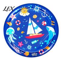 Cooling Pet Bed Inflatable Mat, Water Sensory Play Fillable Portable Filled Mat Summer Pad for Cats And Dogs tamsiai mėlyna spalva