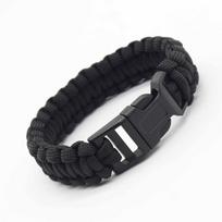 23Cm Seven Core Paracord Escape Outdoor Emergency Plaited Rope Edc Camping Survival Saving Bracelet Tools one size juoda
