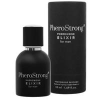Pherostrong pheromone elixir for men - emphasizes self-confidence and magnetism.