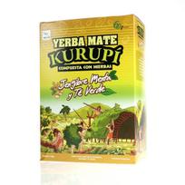 Yerba mate kurupi jengibre menta y te verde 500g