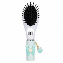 Anti-Static Misting Hair Brush Refillable Spray Spray Massage Comb  Daily Hair Care žalia