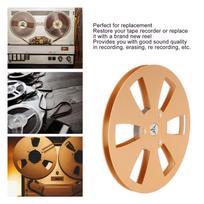 1/4 7 Inch Reel To Reel Tape Takeup Spool Aluminum Alloy Machine Reel  for Tape Recorder auksas
